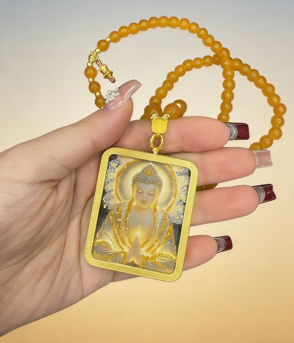 【吴总专属】新中式如来佛吊坠牌