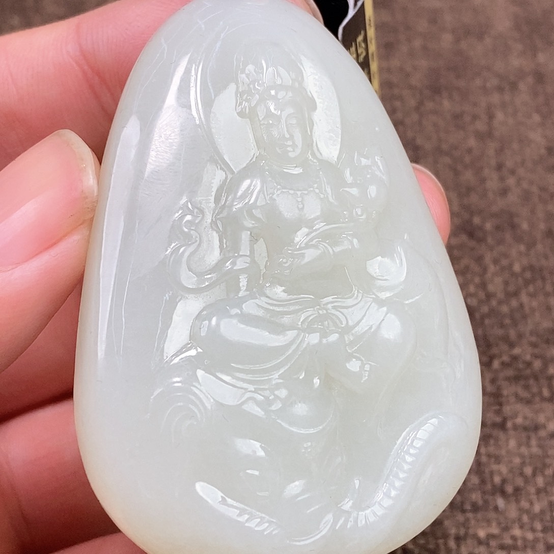 和田玉挂件未镶嵌