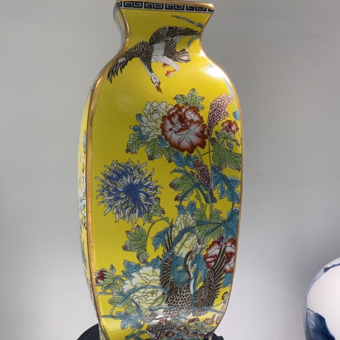 摆件景德镇陶瓷花瓶摆件