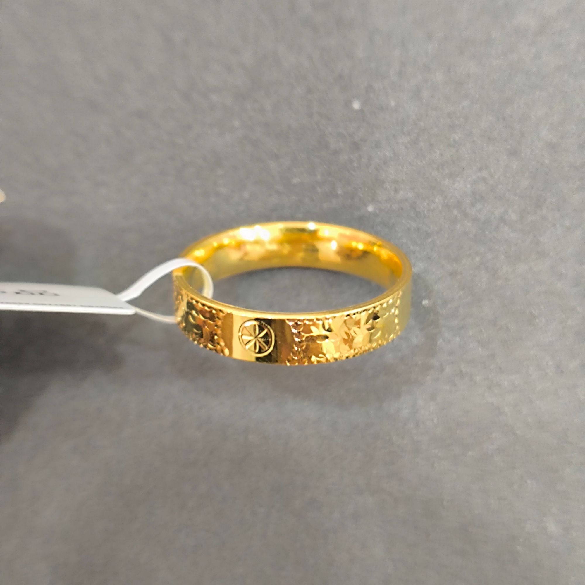 【夏夏专享】足金999 碎冰冰宽米字 GP 1.43 17# 攒金有道