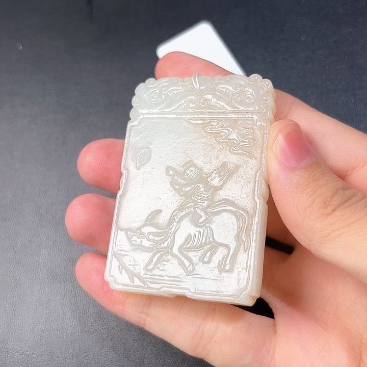 和田玉挂件未镶嵌乐*乐