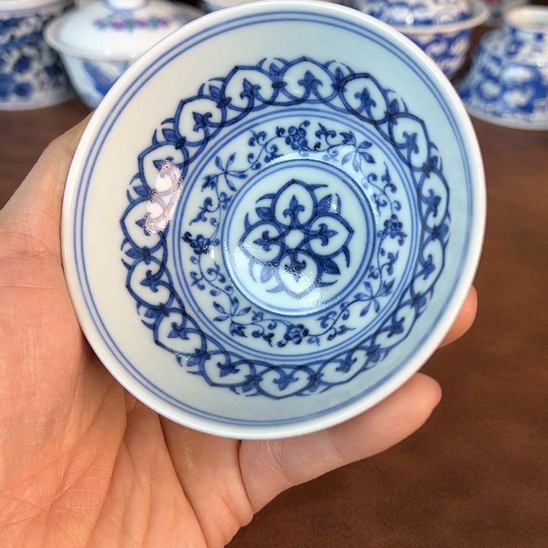 杯景德镇全手工手绘陶瓷