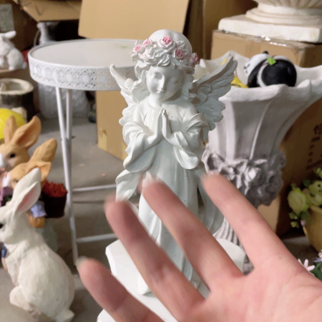 【闪购商品】树脂白色天使摆件