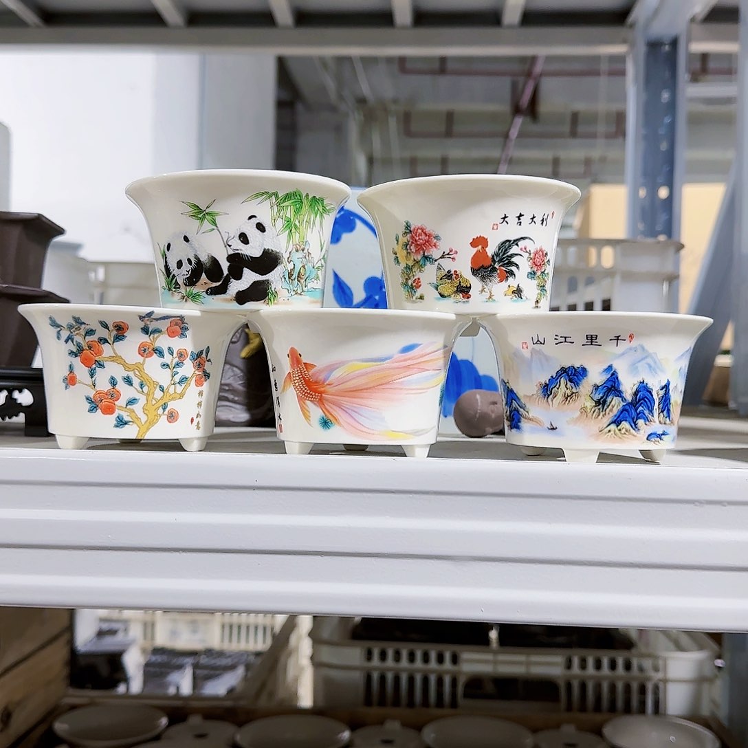 陶瓷陶瓷花盆特价上新