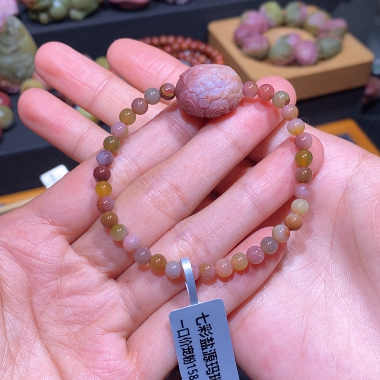 【闪购商品】玛瑙/玉髓手串未镶嵌盐源玛瑙