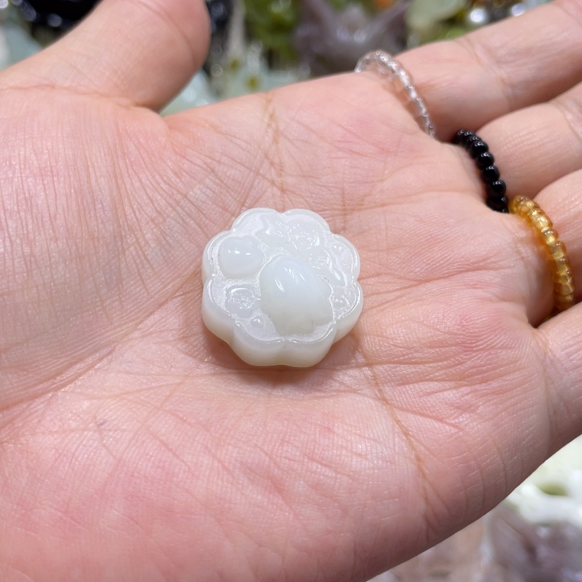 【闪购商品】岫玉颈饰未镶嵌58吊坠