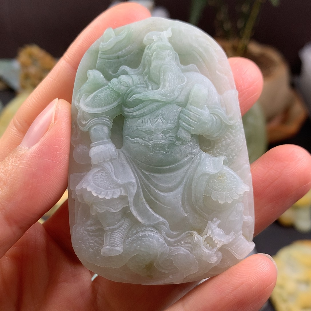 定制翡翠未镶嵌二爷