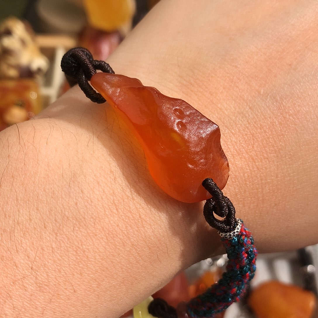 蜜蜡裸石未镶嵌你