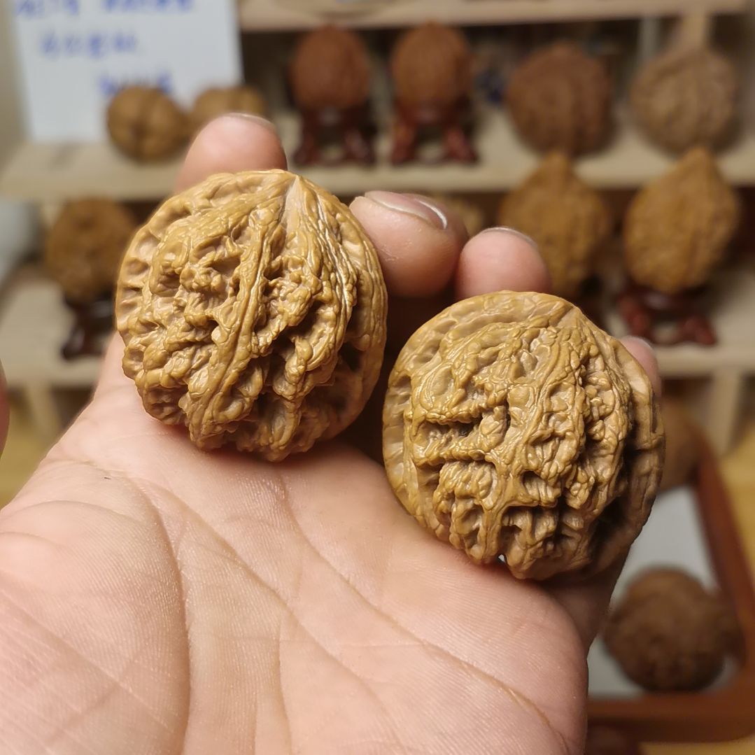 核桃文玩核桃高端小众大粗筋全品43尺