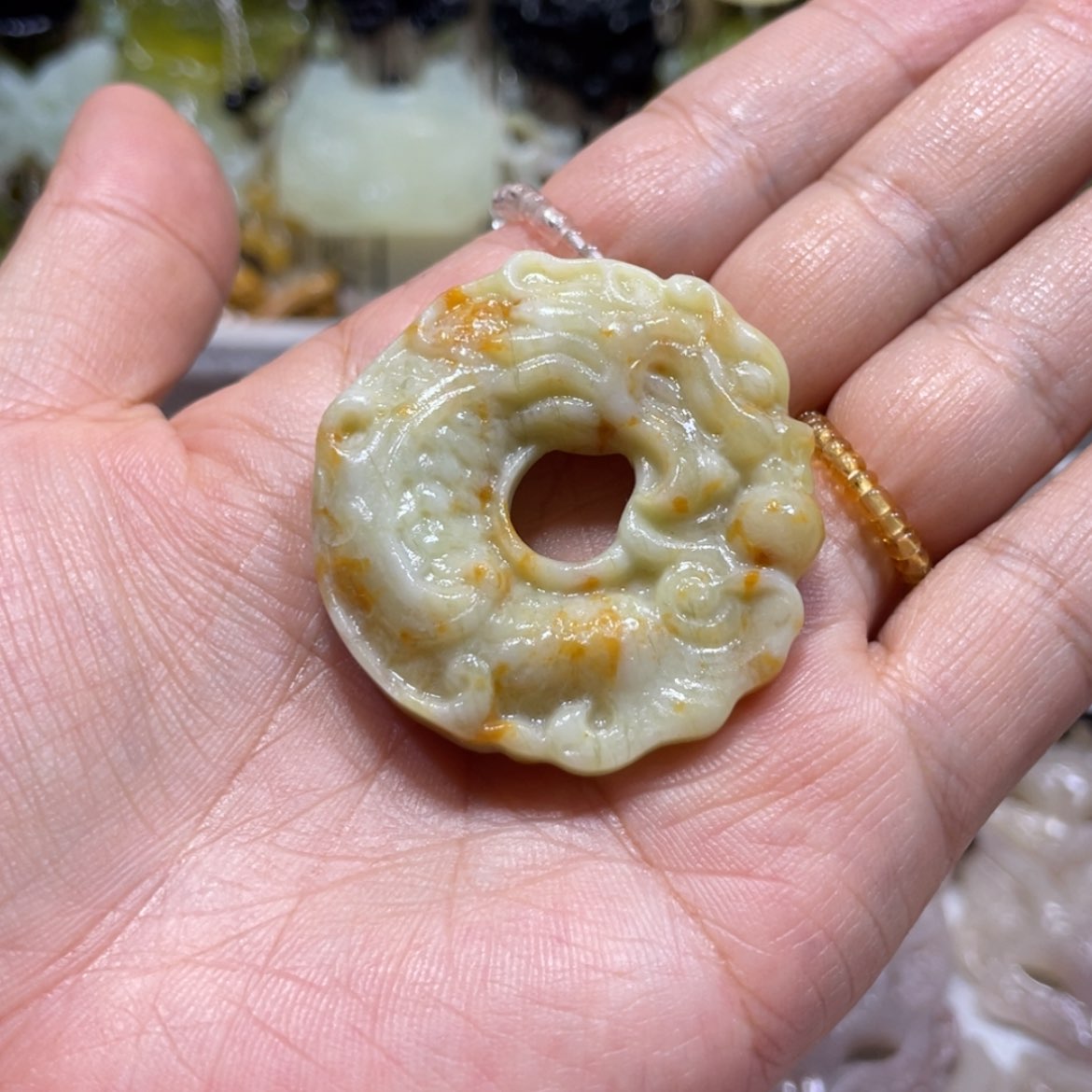 【闪购商品】岫玉颈饰未镶嵌117吊坠