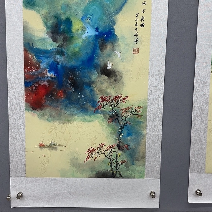 国画我是一只小小鸟地域鬼的