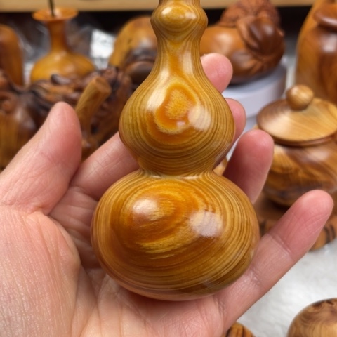 【闪购商品】柏木（崖柏）阿*正宗太行陈化黑油糖心葫芦