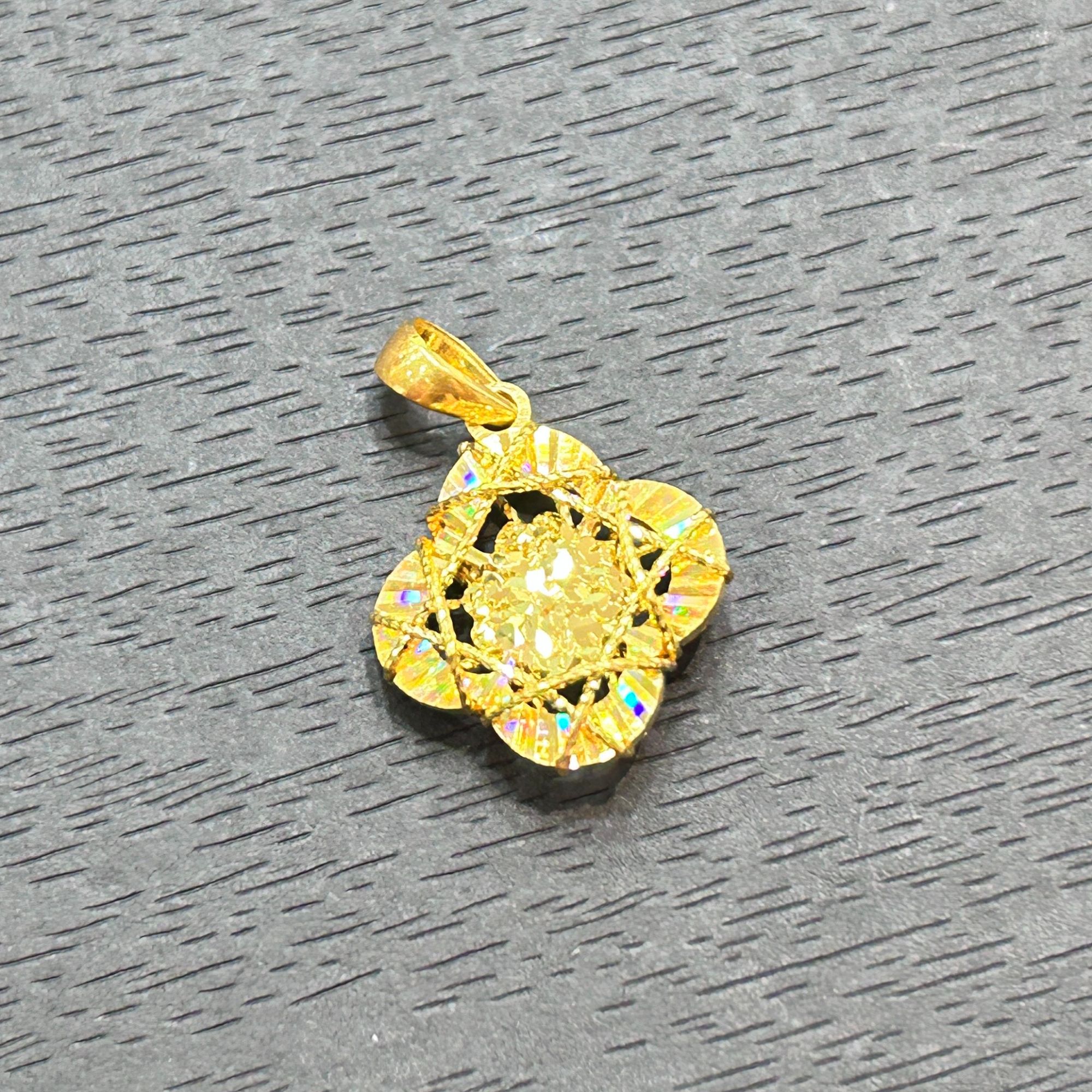 【店长专享】足金999投资金攒黄金悦己四叶草ZBHJD1381克重多退少补