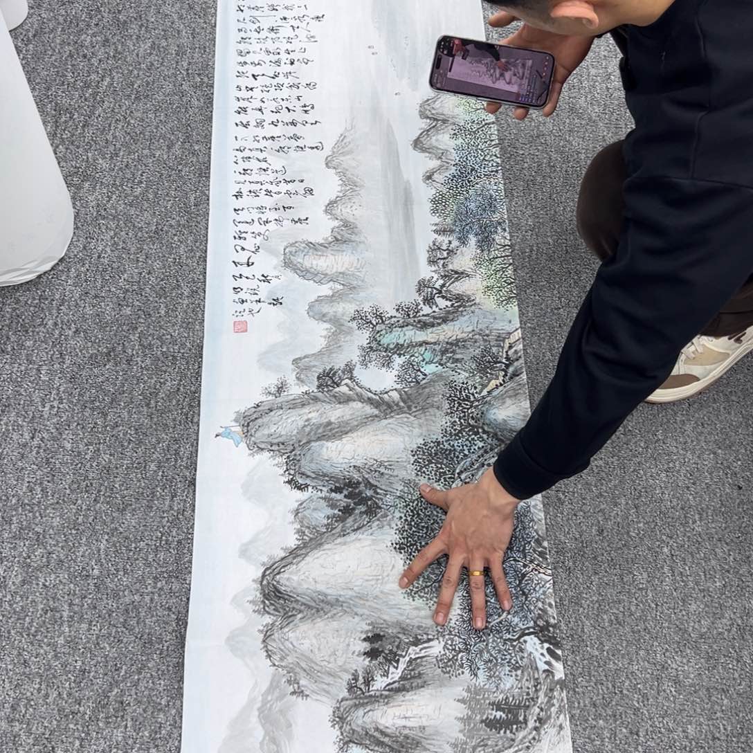 国画纯手绘字画宣纸