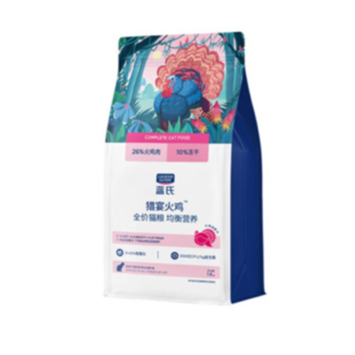 蓝氏 猎宴火鸡 均衡营养全价猫粮 1.5kg/袋