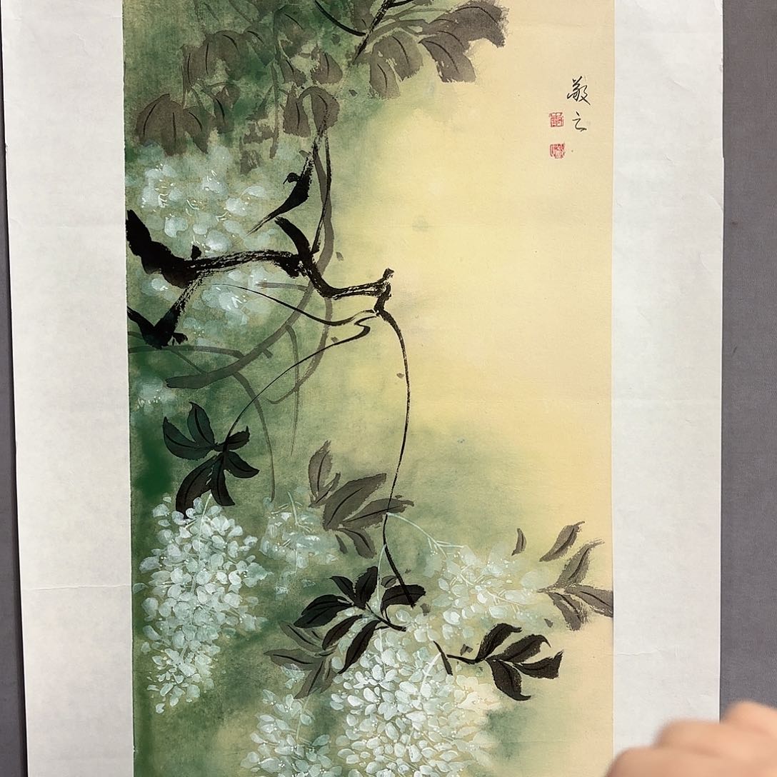 国画国画纯手绘作品请放心去藏