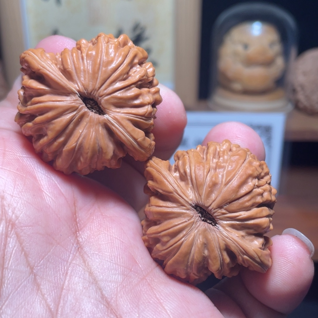 把件文玩核桃汉高楼40尺（已打底）