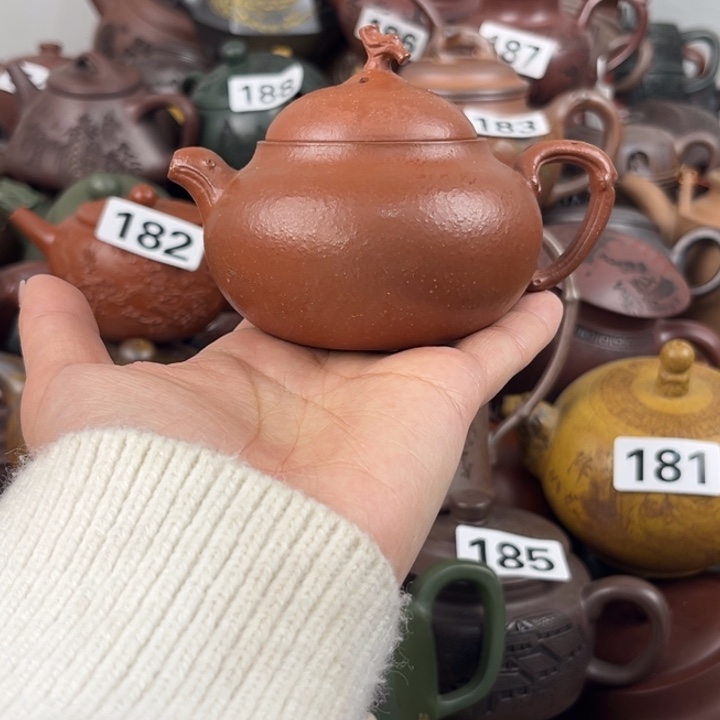 紫砂茶壶紫砂壶花泥