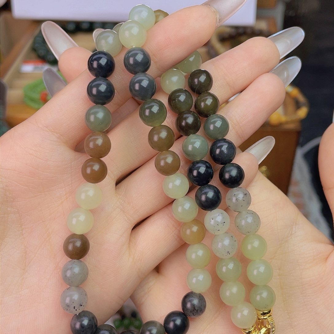 未镶嵌和田玉手链