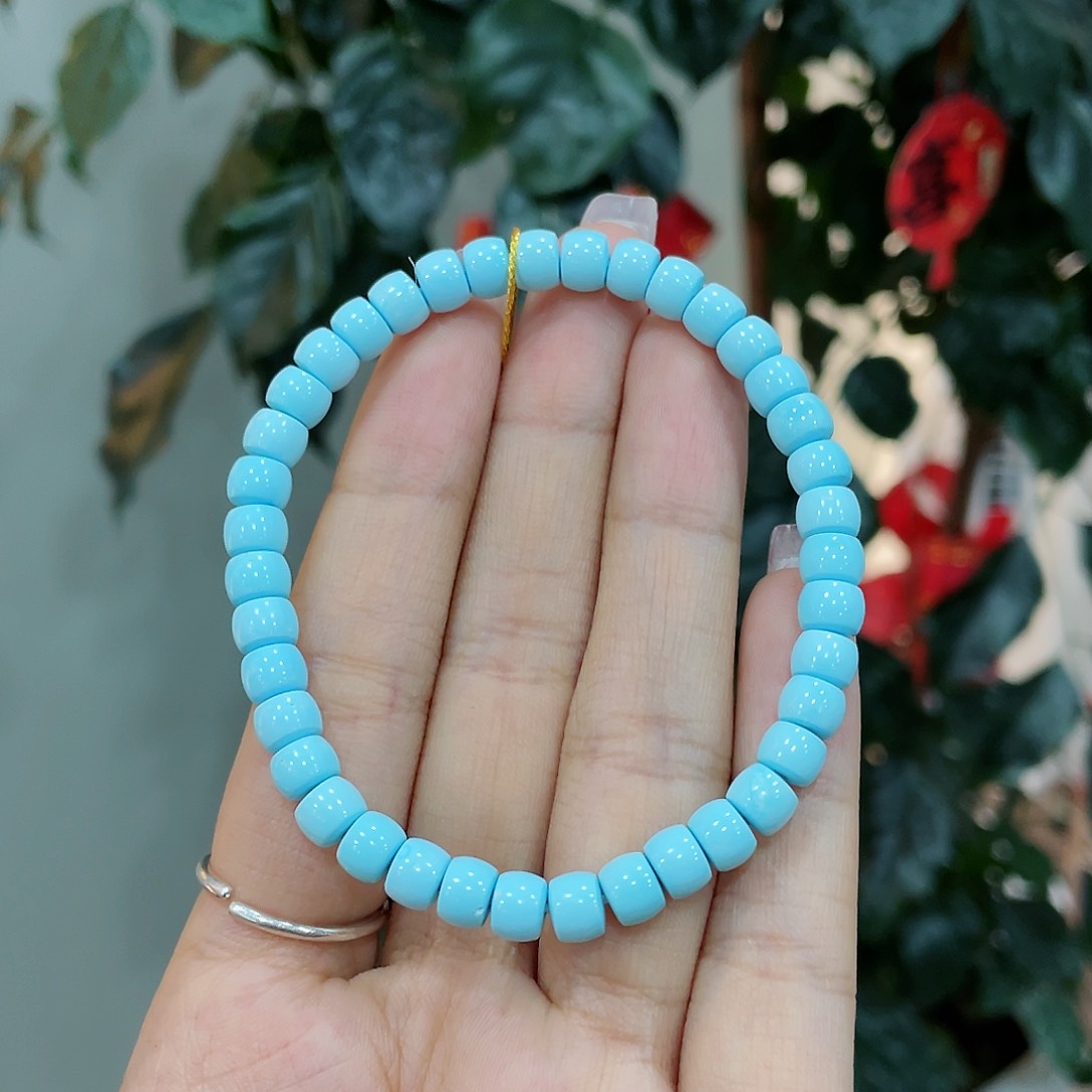 绿松石手串未镶嵌