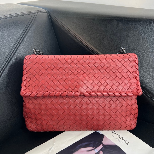 95新 BOTTEGA VENETA/葆蝶家 捐金沉珠/大号奥林匹亚单肩