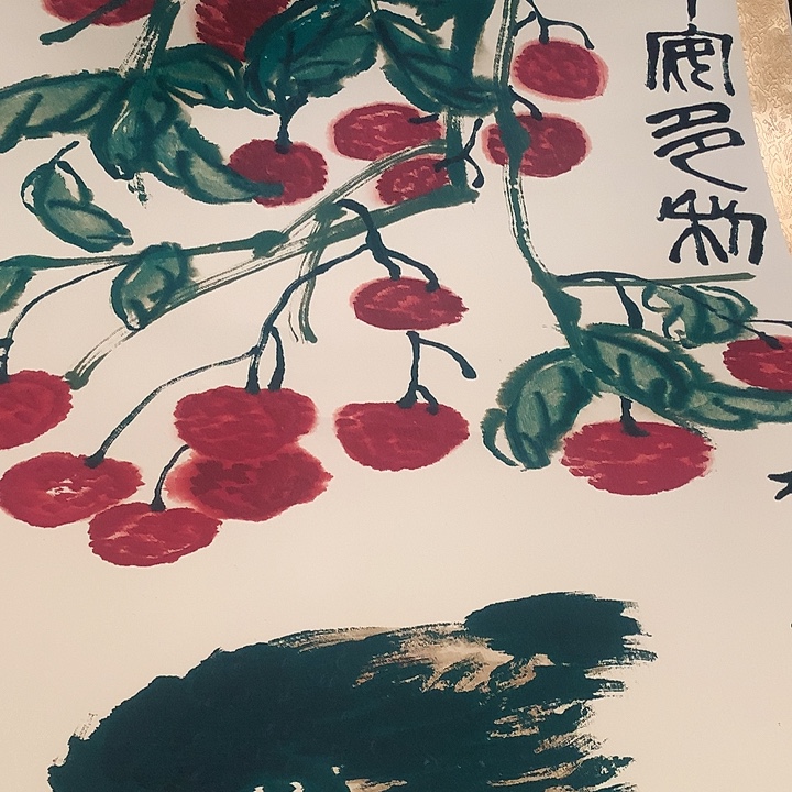 竖款装饰画装饰画