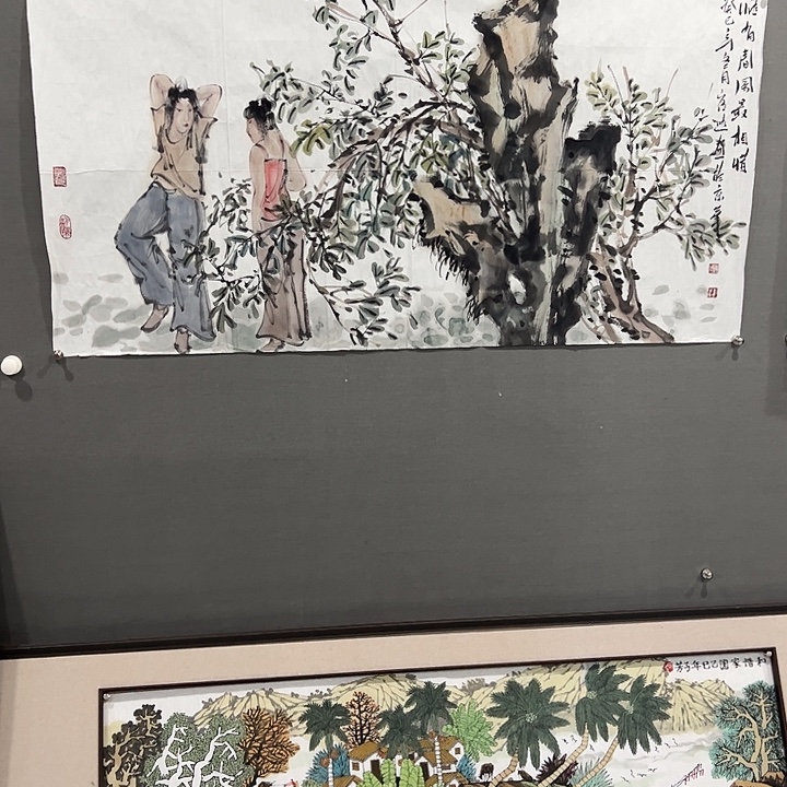 涛***5国画崔进老师人物画作品