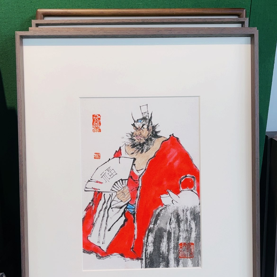 【闪购商品】国画张彬带框精装裱