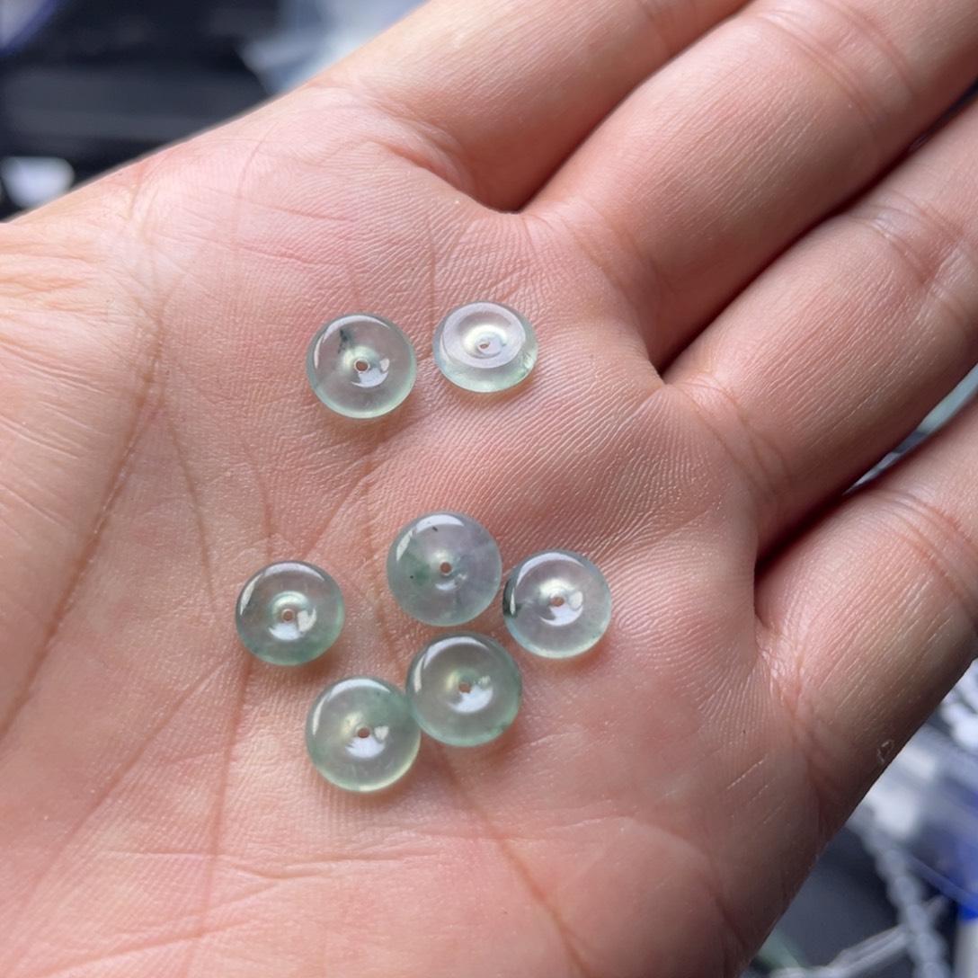 定制翡翠未镶嵌翡翠平安扣