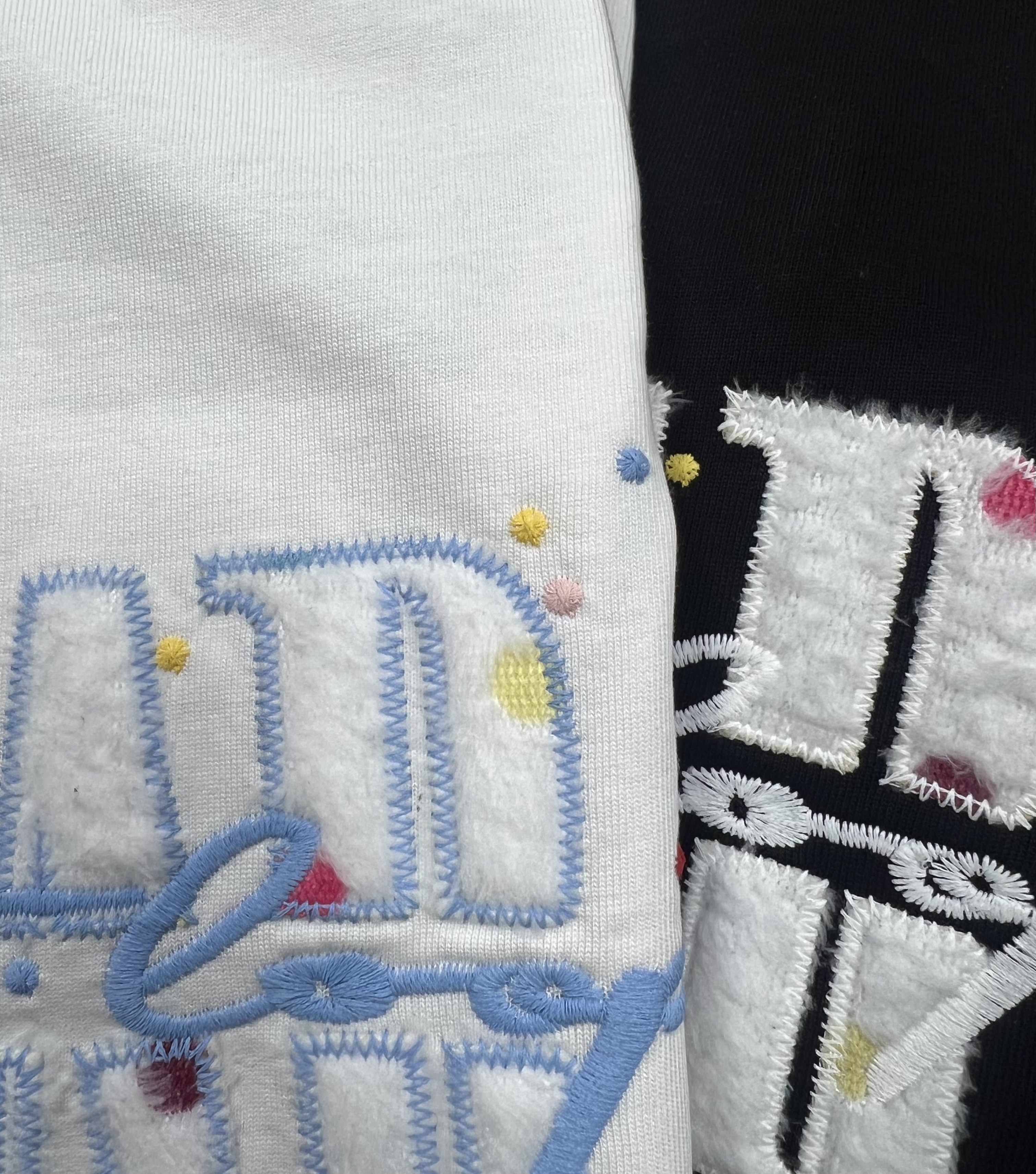 BP22!  这么好看波点刺绣！真的帅 入一件300克重！短袖T恤男女同款