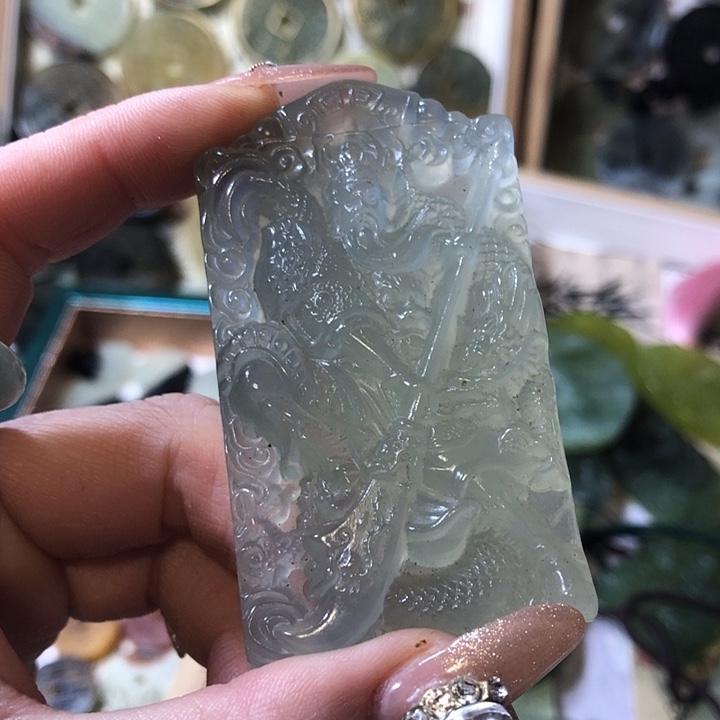 岫玉岫玉挂件未镶嵌