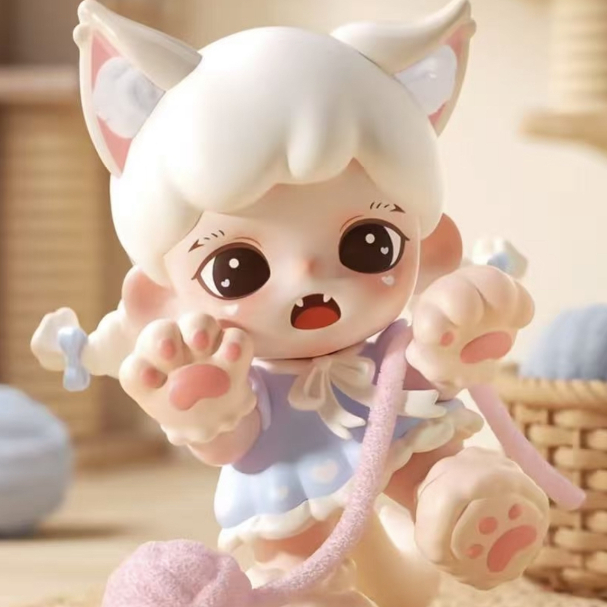 【拆盒】Zoraa喵呜-猫颜社mini系列手办