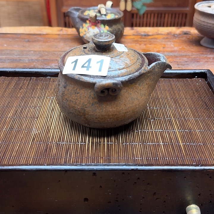 纯手工制作粗陶茶具