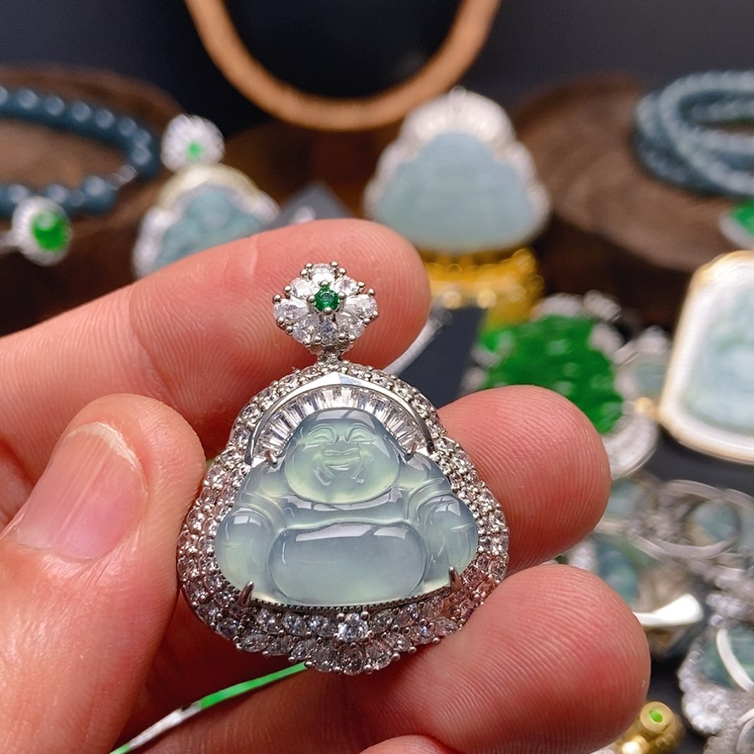 翡翠吊坠(不含链)未镶嵌807吊坠