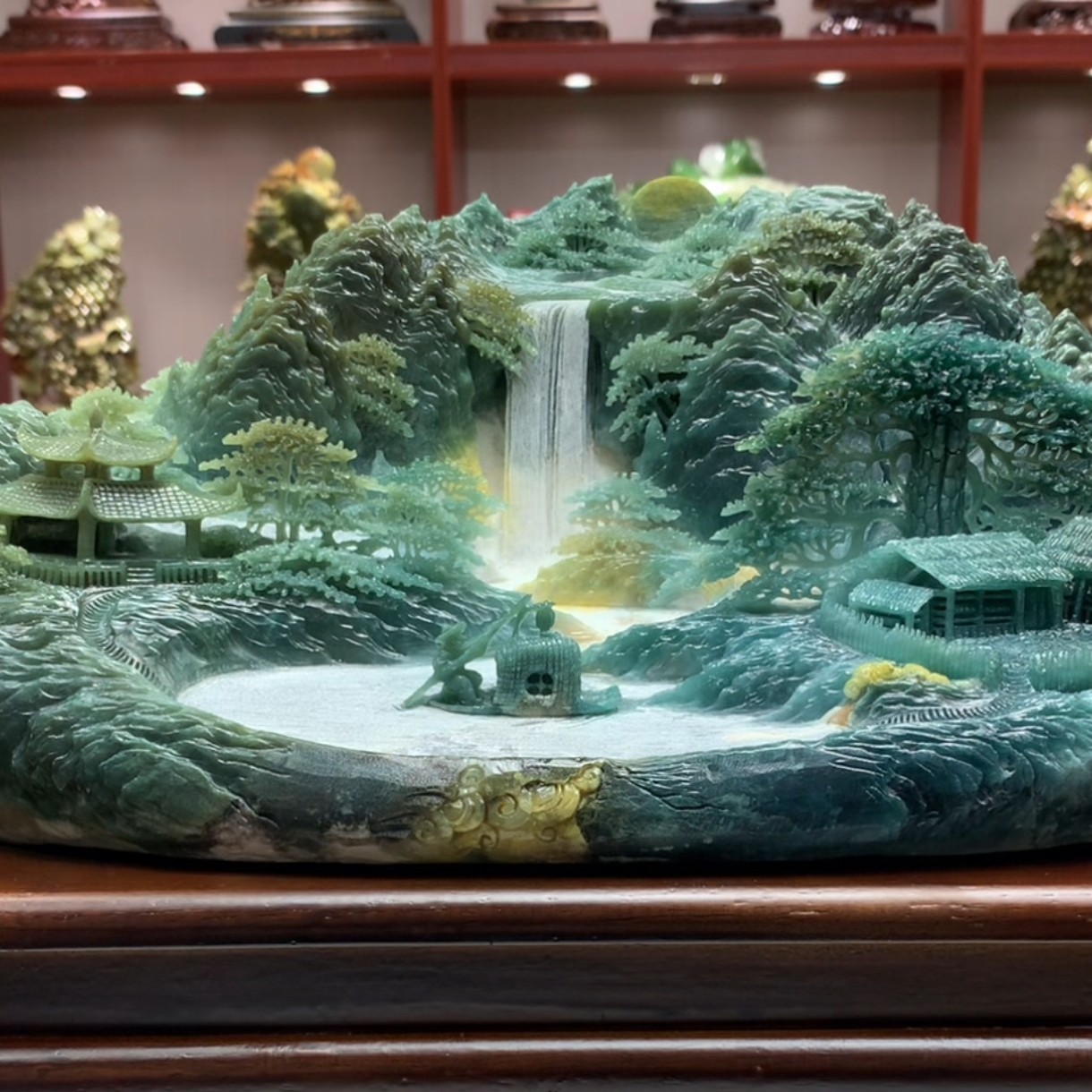 81969家居装饰雕刻摆件玄关电视柜客厅办公室乔迁开业礼物