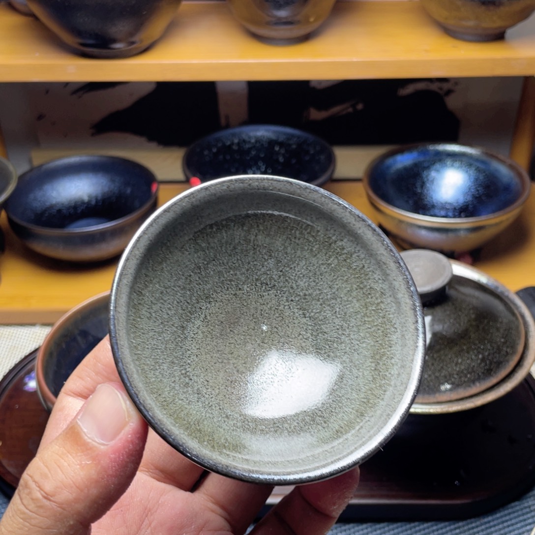 茶盏龙窑柴烧原矿原釉
