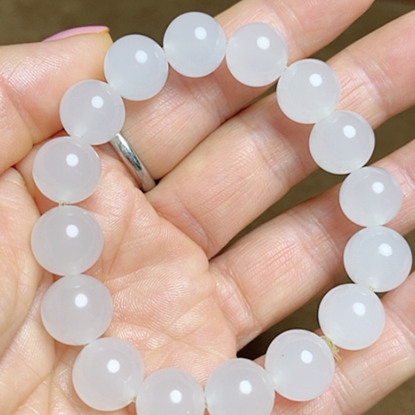 【闪购商品】和田玉（糖玉）手链未镶嵌