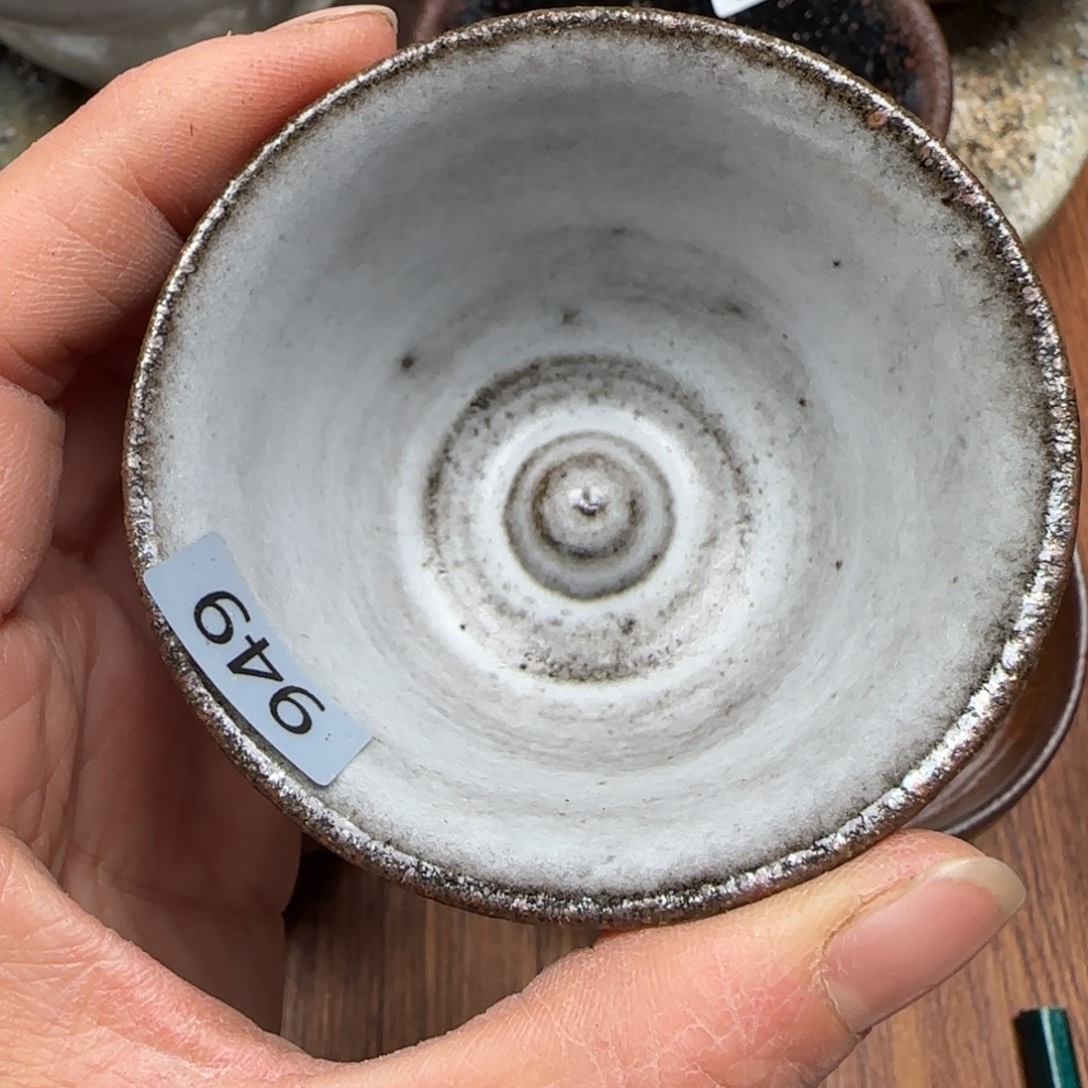柴烧建盏茶盏茶杯949