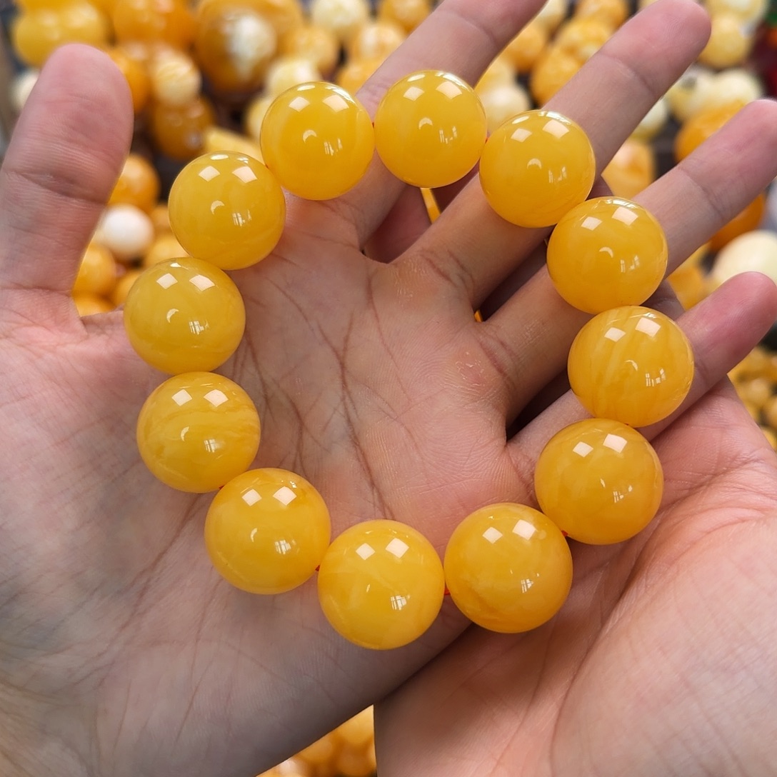 琥珀未镶嵌珠宝奇石20mm同料