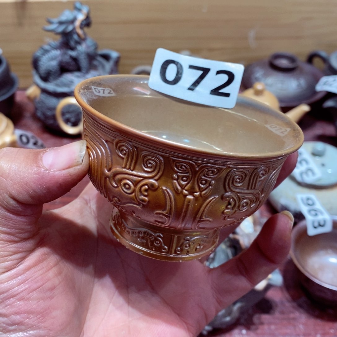 柴烧茶具陶瓷杯子