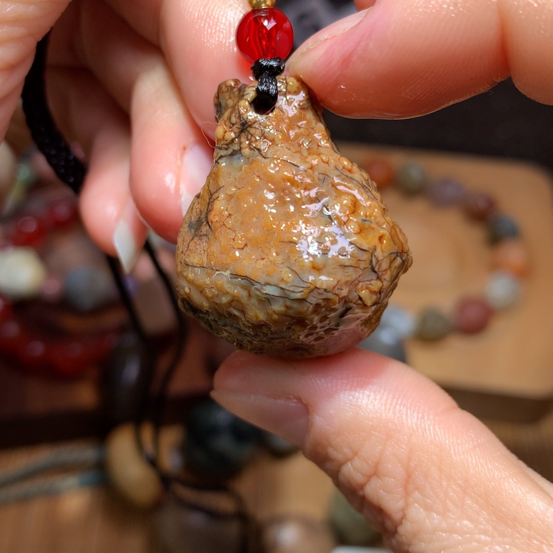 未镶嵌玛瑙/玉髓珠宝半成品