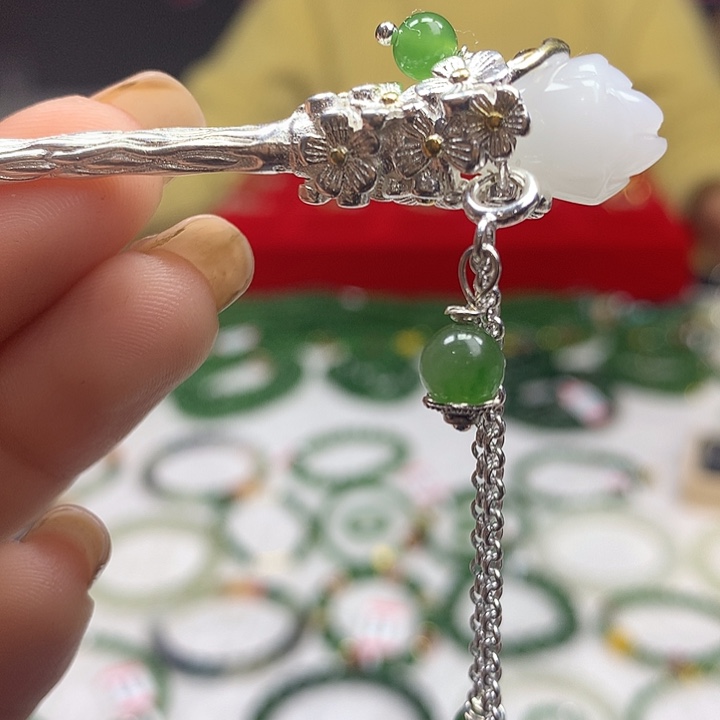 和田玉（碧玉）配饰未镶嵌