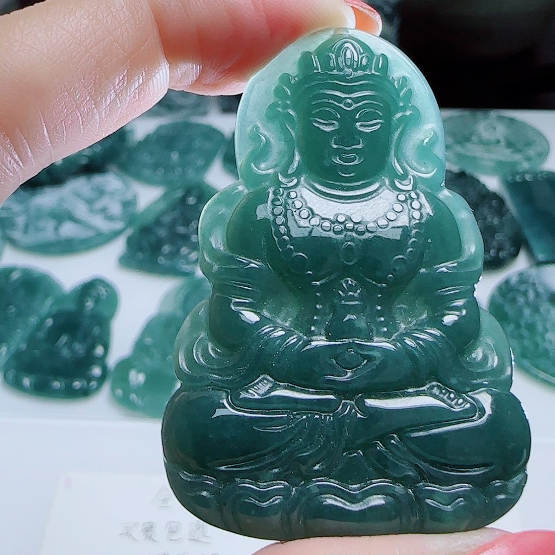 颈饰未镶嵌翡翠多样性发其一1111