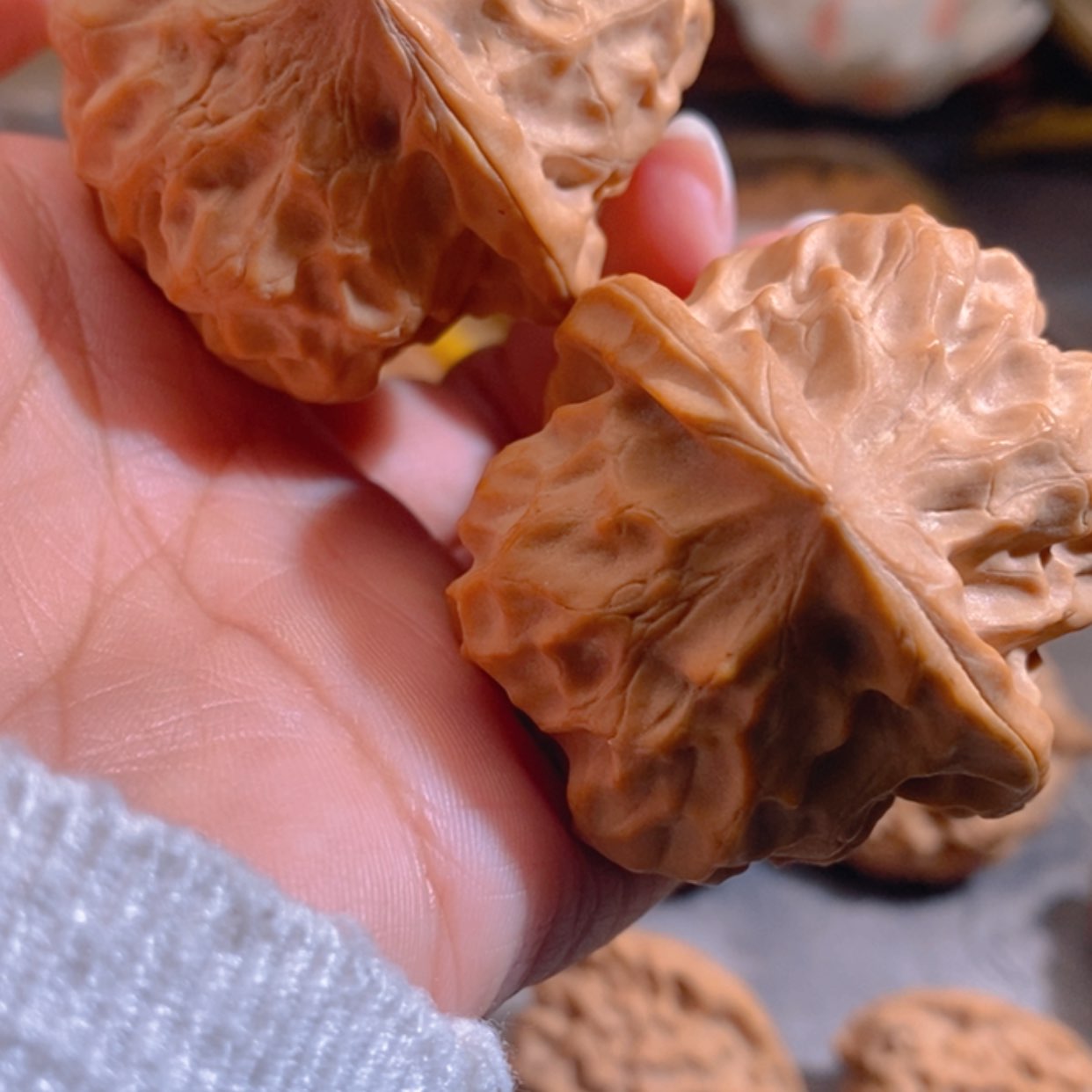 【闪购商品】吊坠文玩核桃轻****长蛤蟆眼