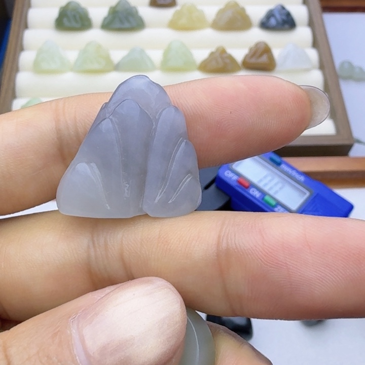 写***生和田玉（糖玉）未镶嵌车挂