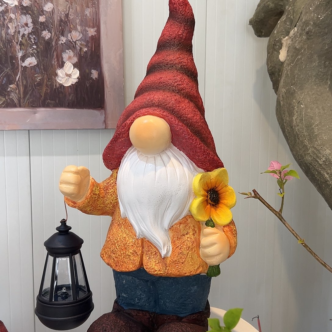 花园摆件红红火火