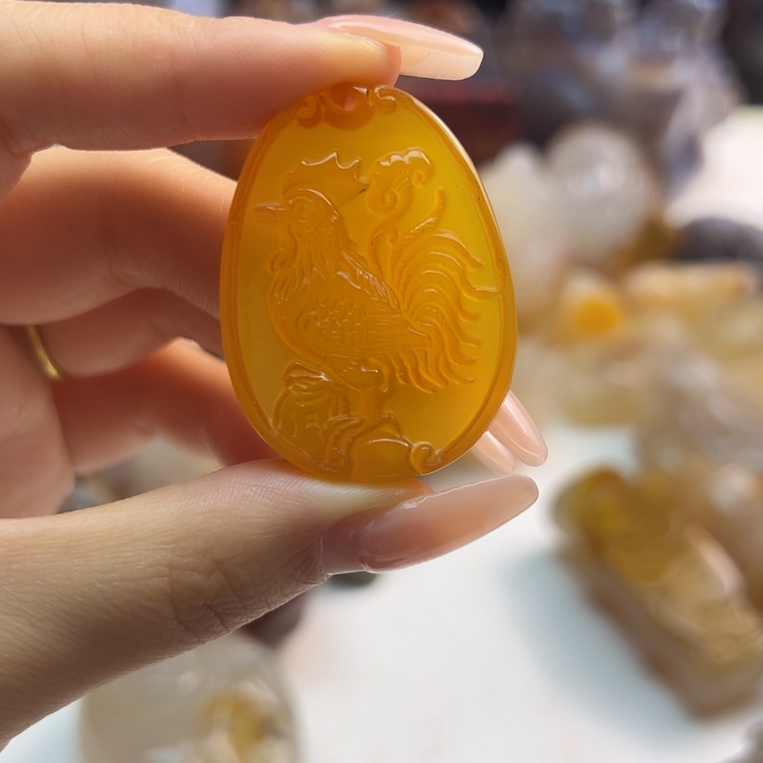 玛瑙/玉髓合金颈饰