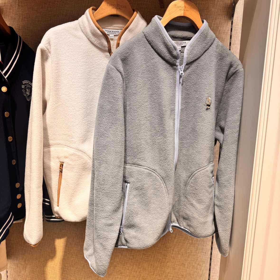 【女装优选KY】TeenieWeenie小熊女装拉链摇粒绒外套TTMZ25OT02Z