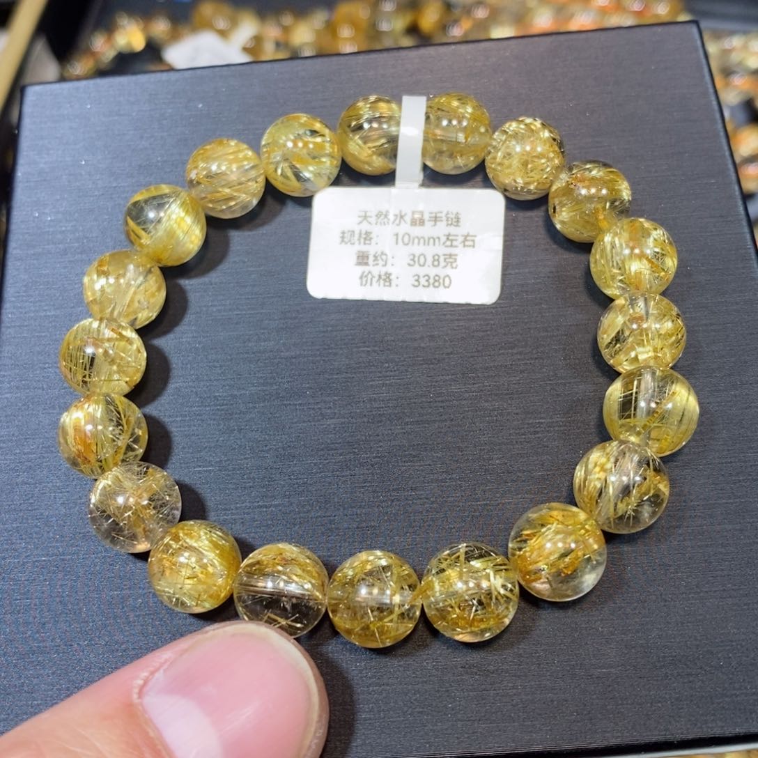 水晶手链未镶嵌y*s10mm手链