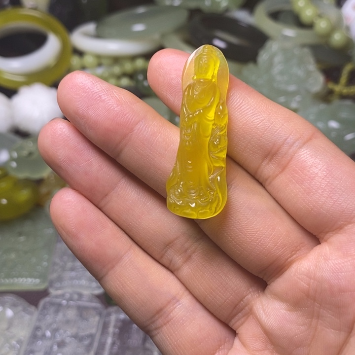 岫玉天然岫玉挂件未镶嵌